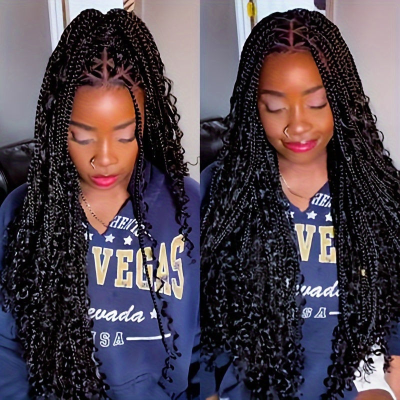 Thumbnail: 36" Knotless Box Braided Wig 
