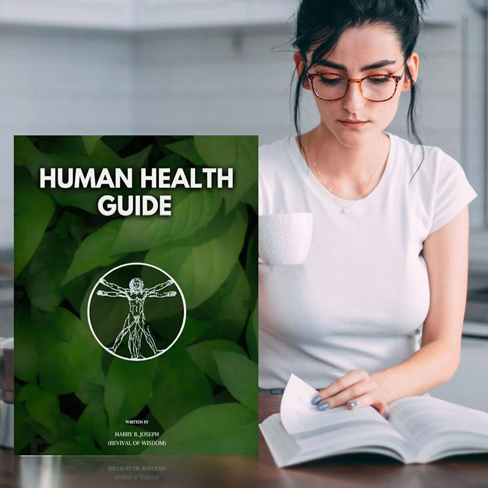 Thumbnail: Human Health Guide by Joseph Self-Help Wellness Book for Meditation Spiritual Gr