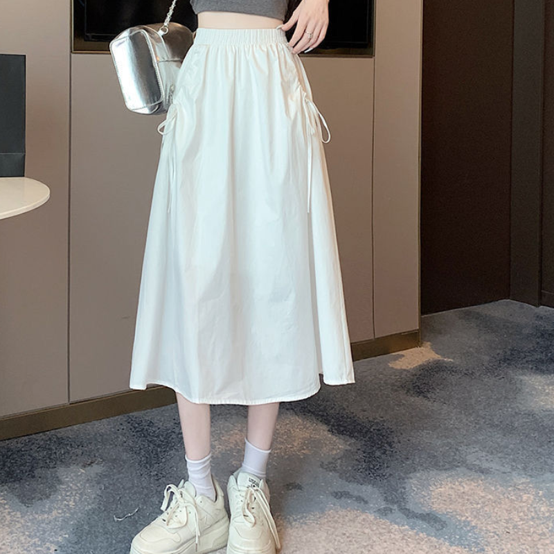 Thumbnail: Drawstring Cargo skirt