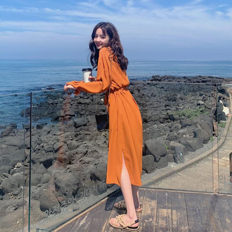 Thumbnail: Silk Chiffon Woman Dress