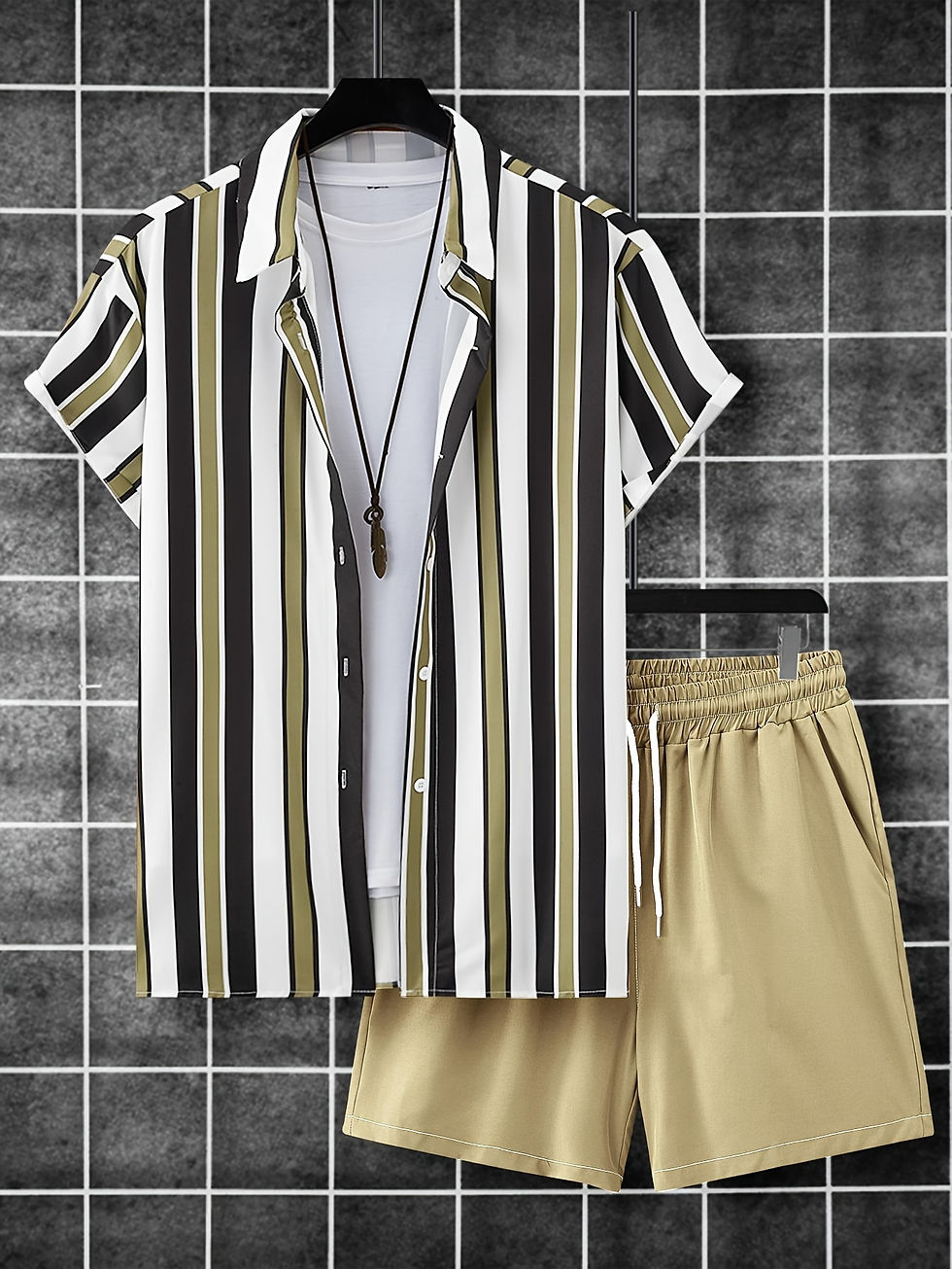 Thumbnail: Men's 2Pcs Outfits
