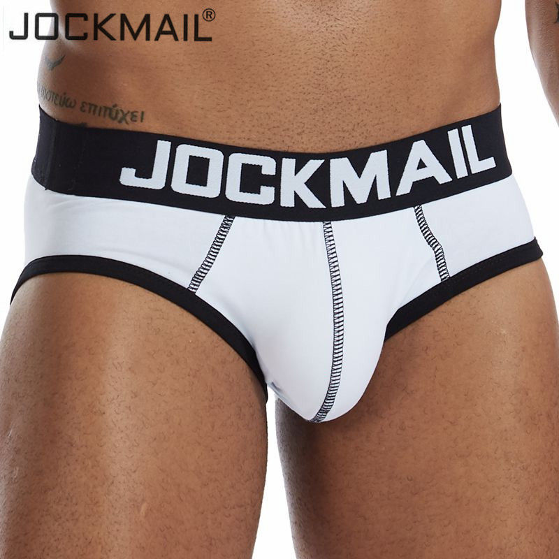 Thumbnail: Jockmail 2020 New Shorts Sexy Men Underwear Men Briefs Cotton Underpants Gay Men