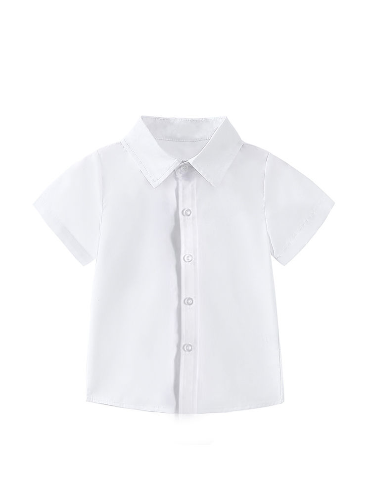 Thumbnail: Kids Clothes Pink Boys Suit 3 Piece Vest Short Tiebow +Hat Clothing Set Tuxedo K