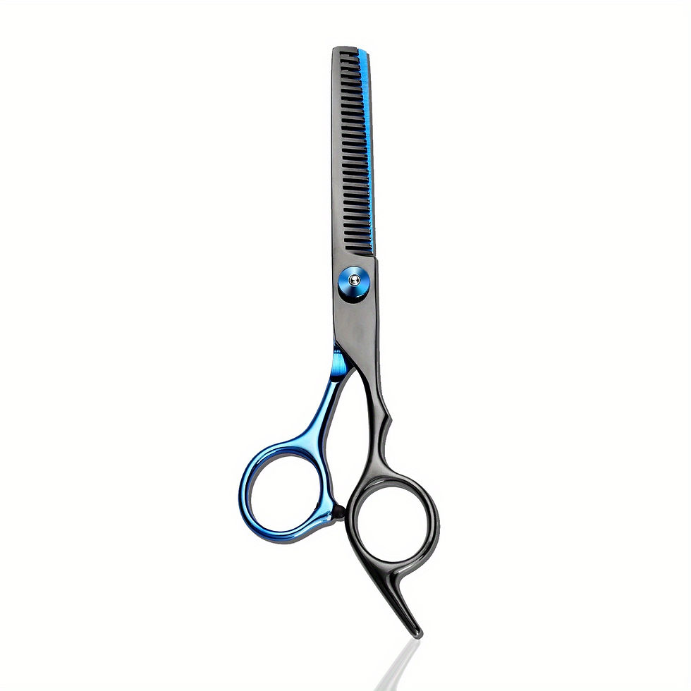 Thumbnail: Hair Cutting Scissors, Professional Barber Shears Set with Hair Scissors Thinnin