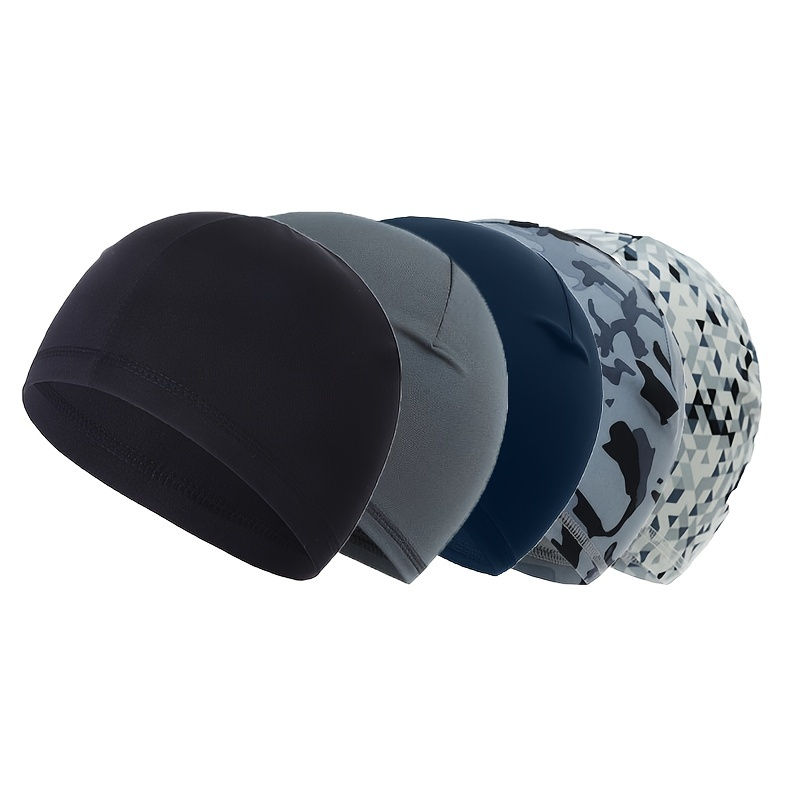 Thumbnail: Cooling Skull Cap Helmet Liner Sweat Wicking Cycling Running Hat for Men Women