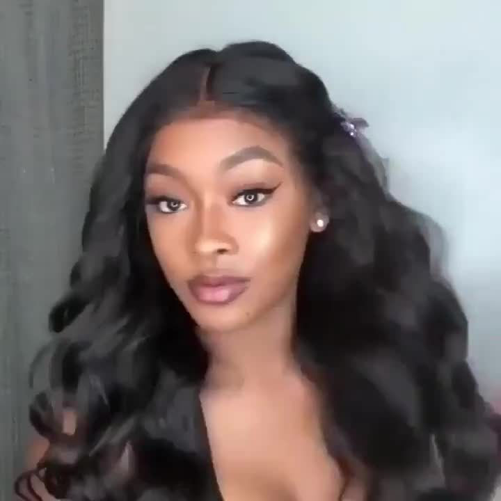 Thumbnail: 10A Grade Human Hair Bundles Body Wave