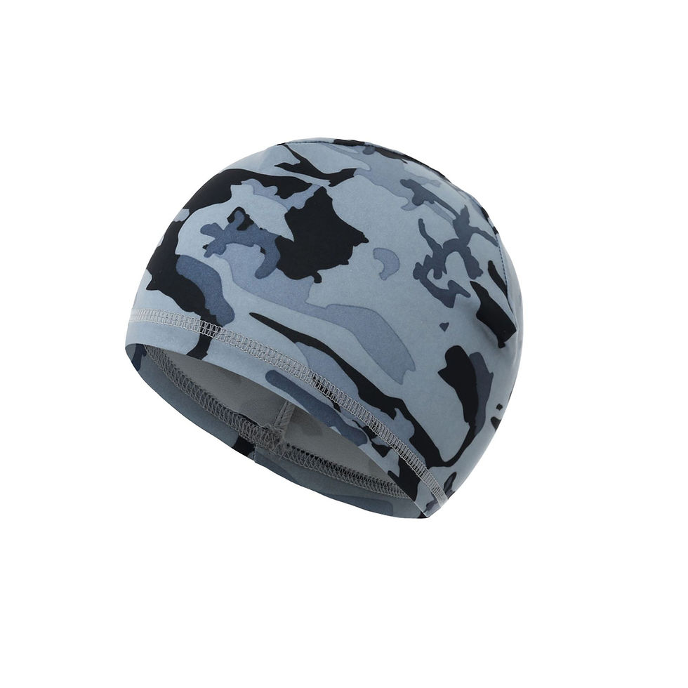 Thumbnail: Cooling Skull Cap Helmet Liner Sweat Wicking Cycling Running Hat for Men Women