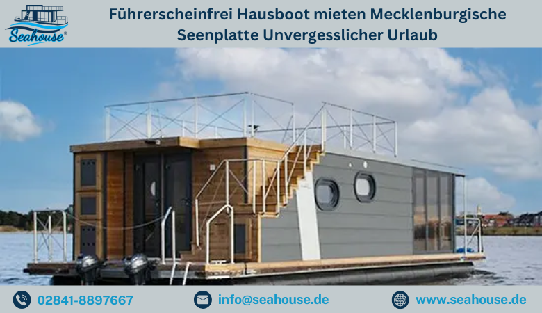 hausboot führerscheinfrei Mecklenburgische Seenplatte