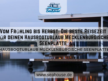 Hausbooturlaub Mecklenburgische Seenplatte