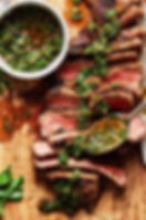 Churrasco De Picanha Com Chimichurri