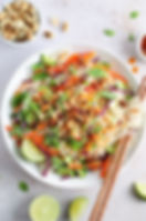 Vietnamese Chicken Noodle Salad