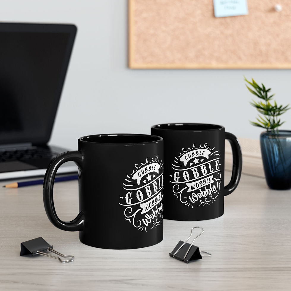 Thumbnail: Gobble Gobble Thanksgiving Mug