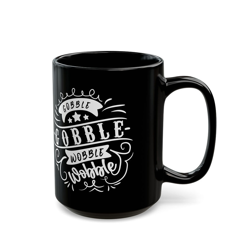 Thumbnail: Gobble Gobble Thanksgiving Mug