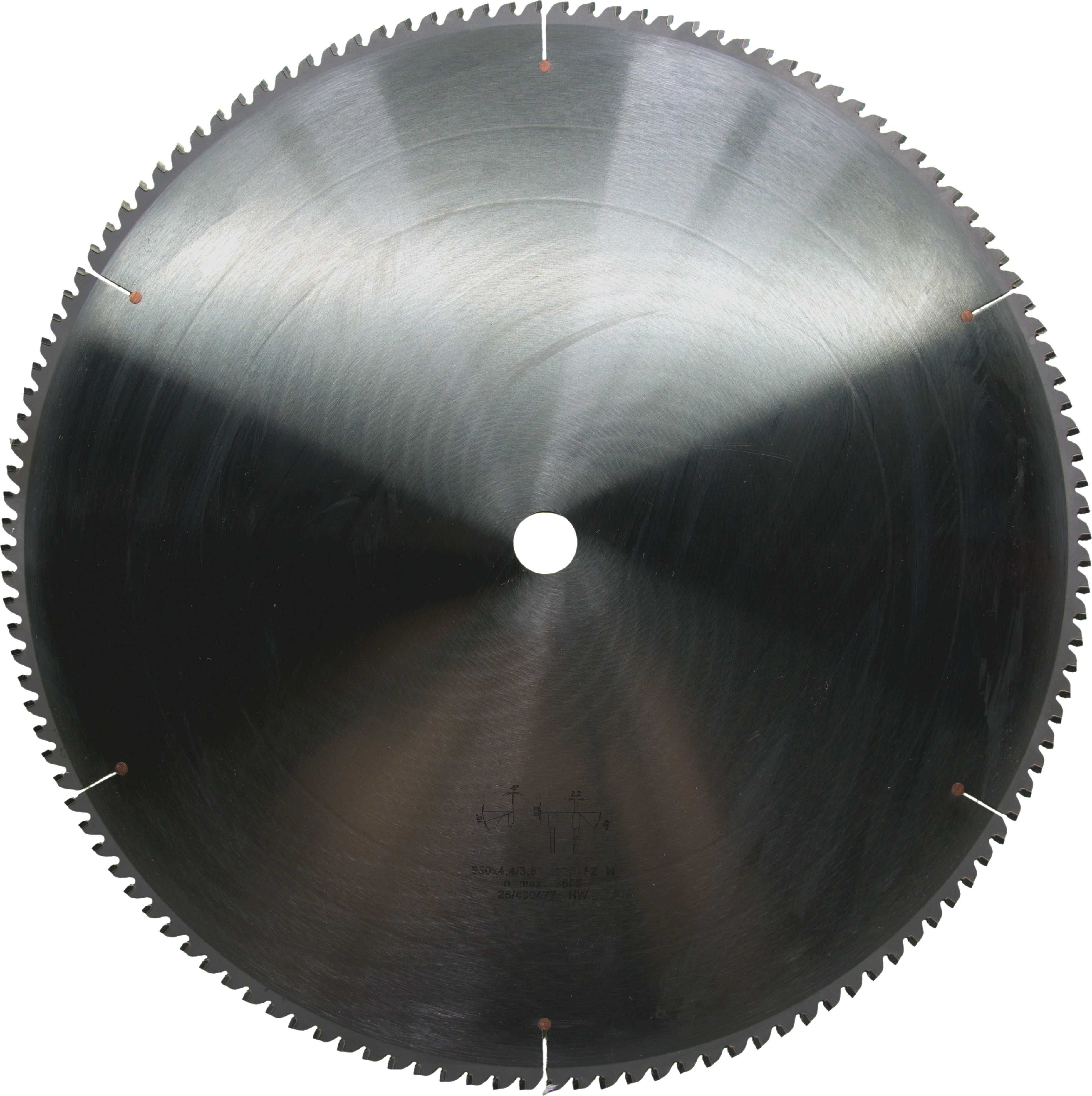 550mm, 128 TF N Aluminium