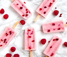 Raspberry Popsicles