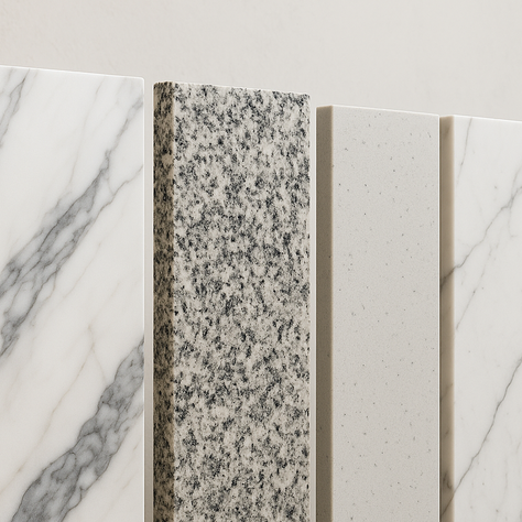 Transform Your Home with Marble, Granite & Quartz Countertops