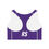 Thumbnail: Raptor Strike purple Sports Bra (Purple)