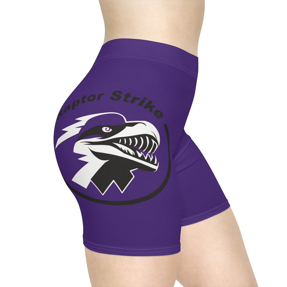 Thumbnail: All me baby Raptor Shorts (Purple)