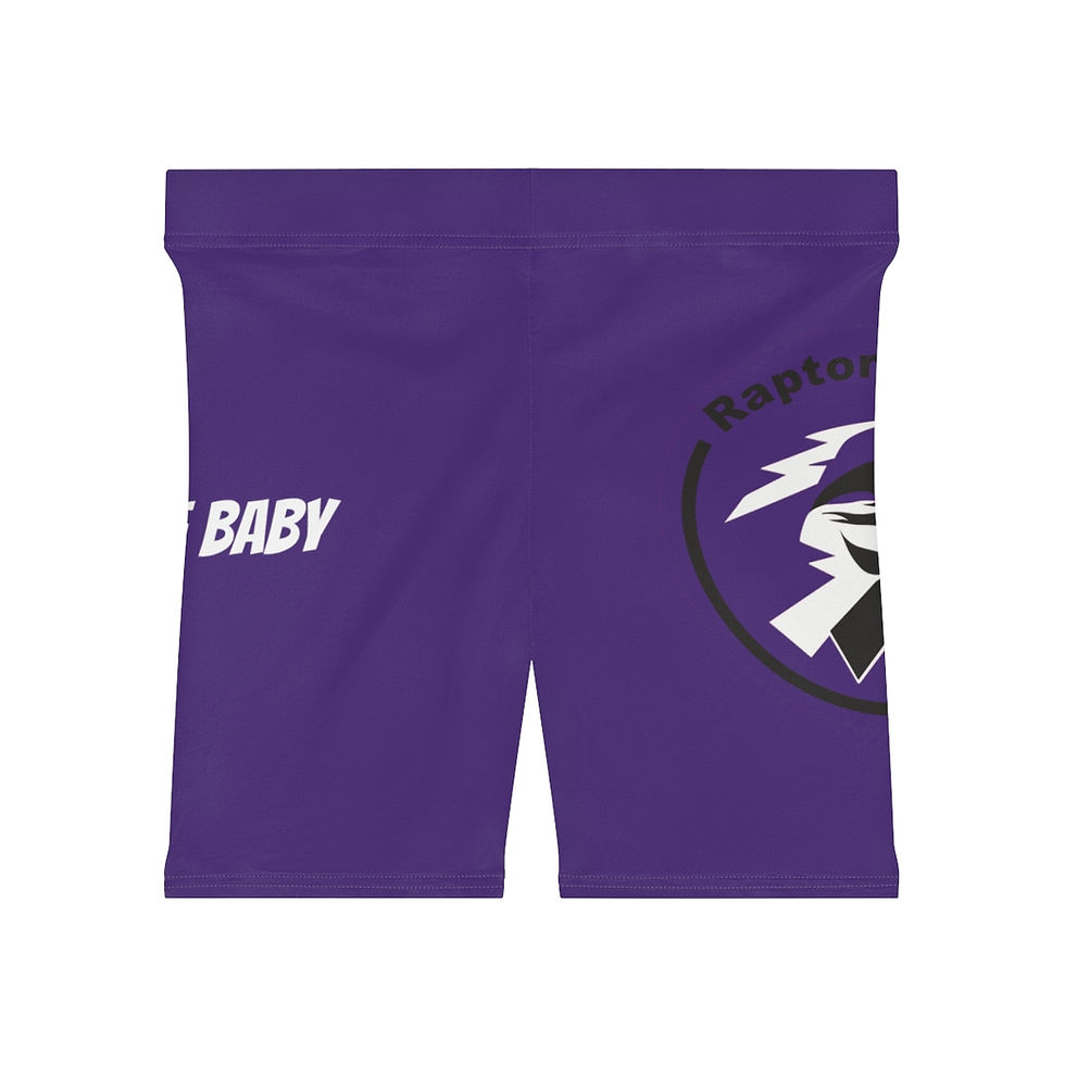 Thumbnail: All me baby Raptor Shorts (Purple)