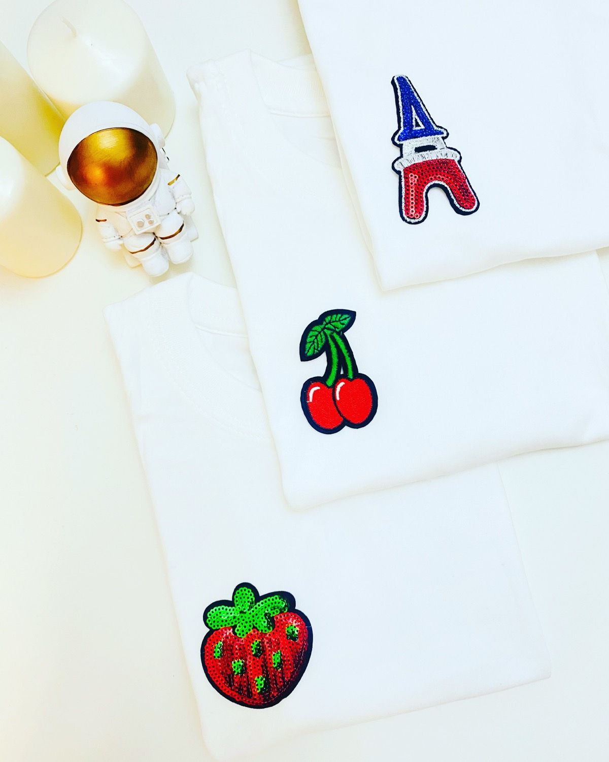 Minimalist T-shirts for 2 pcs.
