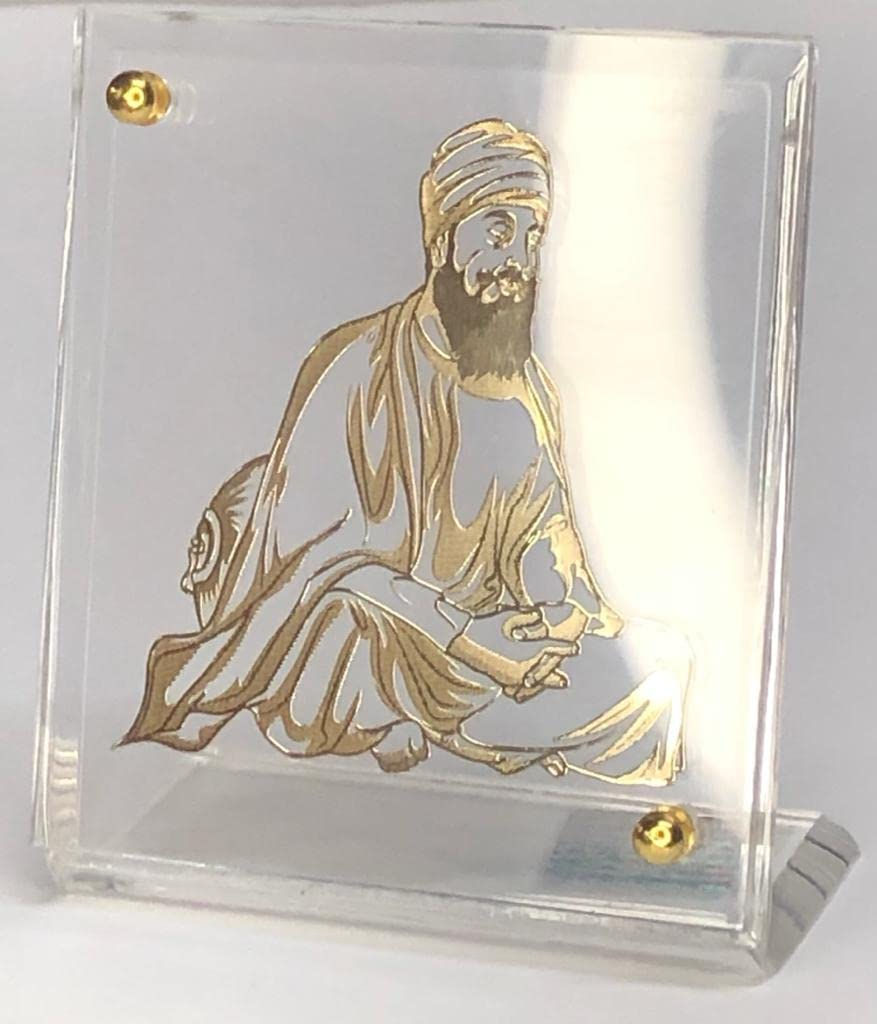 Thumbnail: Guru Tegh Bahadur Car Dashboard Frame