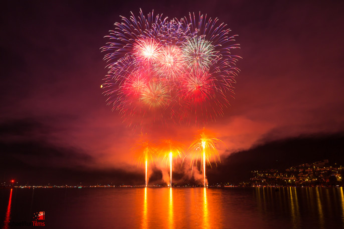 22. Bielerseefest "BIG BANG" Feuerwerk 2017