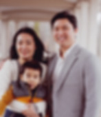 Jason Co, Chinese Cantonese Mandarin speaking CFP® and Financial Advisor with his wife and son