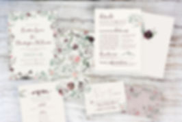 Wedding Invitation Full Set