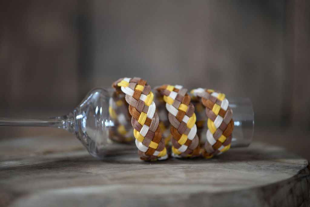 Bahia curry - tresse en suédine