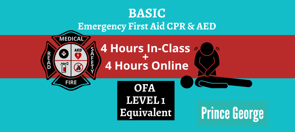 Basic/Emergency First Aid & CPRC/AED April 18/2026