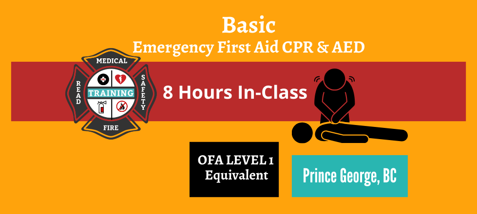 Basic/Emergency First Aid & CPRC/AED (In Person) March 19/2026