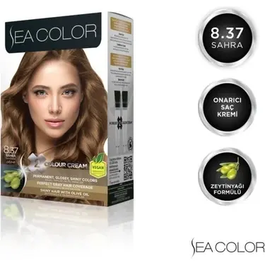 Sea Color Sahra 2 Tüp Krem Boya 8.37