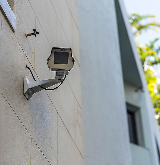 Cámara de seguridad exterior