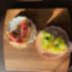 いちじくのケーキとマスカットのケーキ(参考)