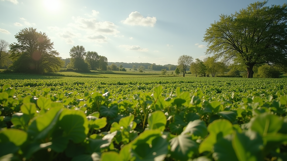Agriculture's Impact on Land: Promoting Sustainable Practices