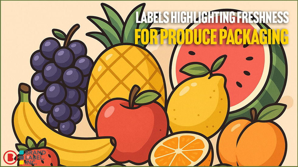 The Role of Labels in Highlighting Freshness for Produce Packaging