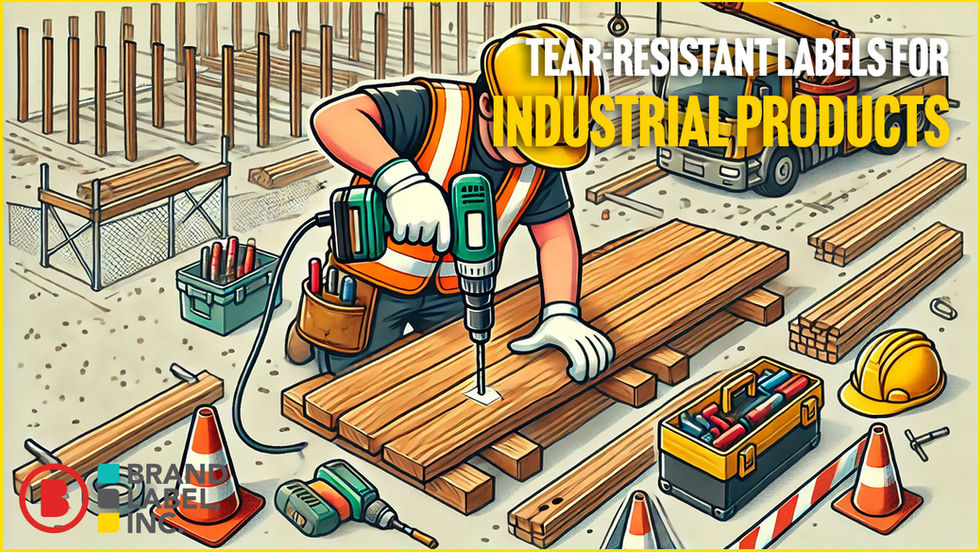 The Benefits of Tear-Resistant Labels for Industrial Products