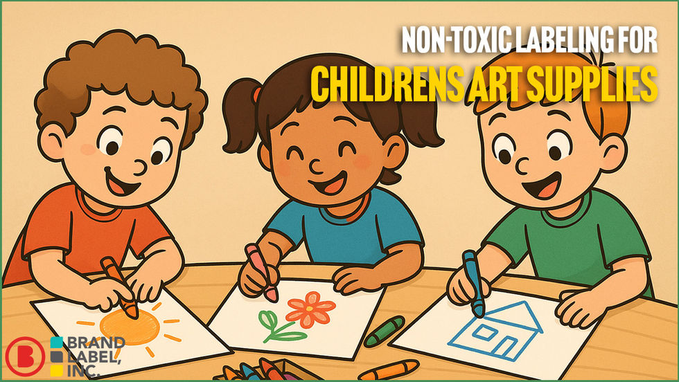 The Importance of Non-Toxic Labeling for Children’s Art Supplies