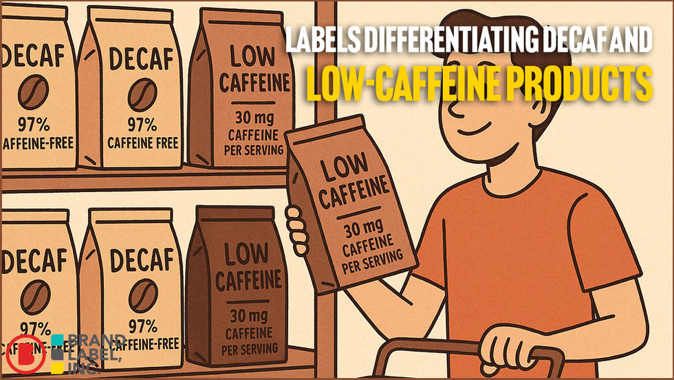 The Role of Labels in Differentiating Decaf and Low-Caffeine Products
