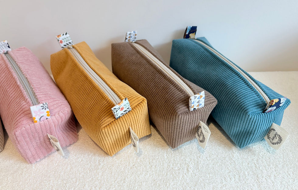 Miniature : Trousse velours