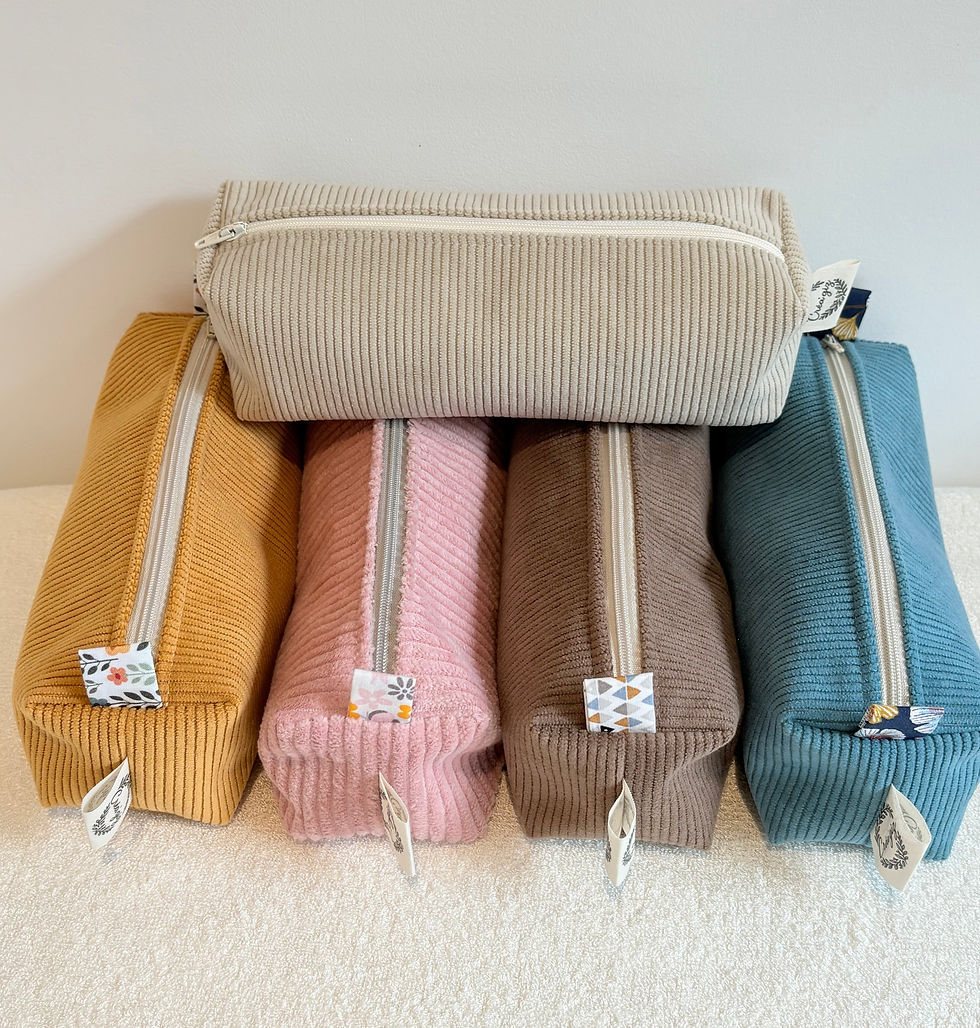 Miniature : Trousse velours