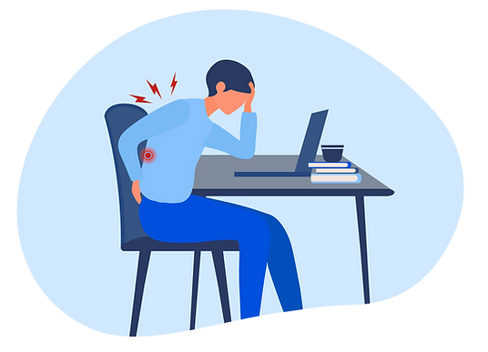 Douleurs au bureau