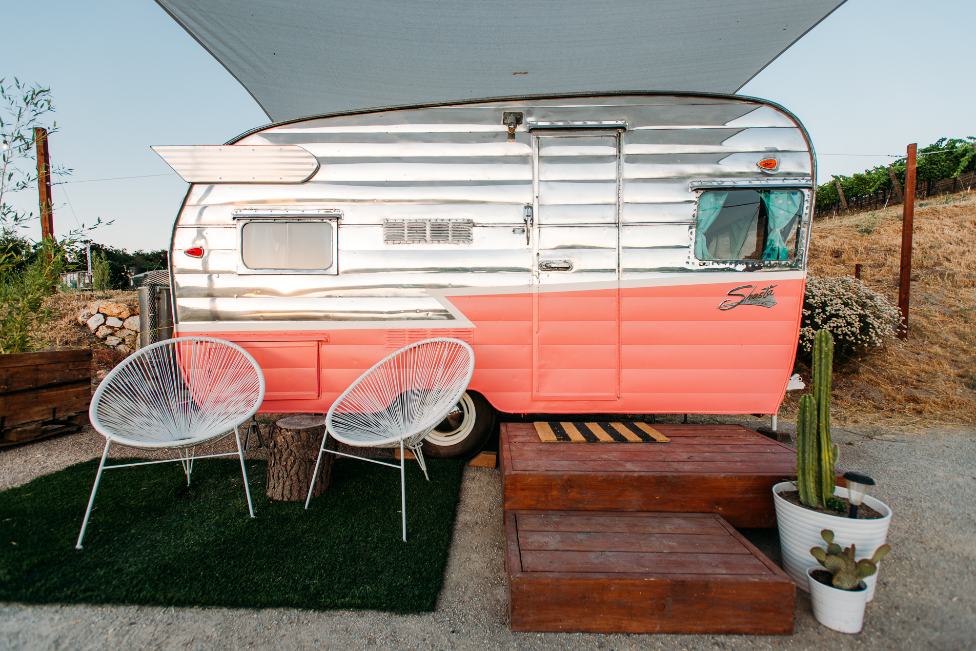 Paso Robles Vintage Trailer Glamping