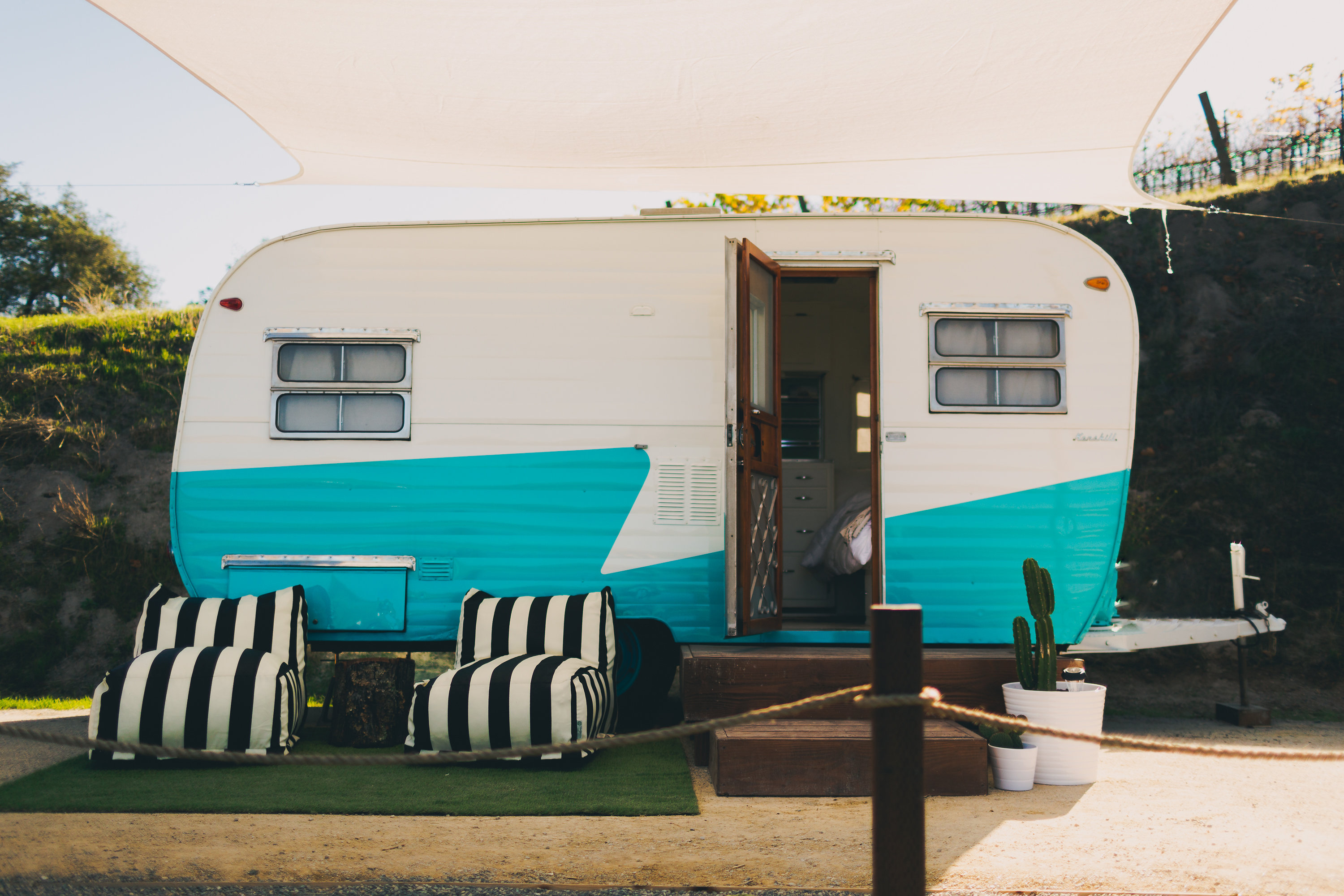 Paso Robles Vintage Trailer Glamping