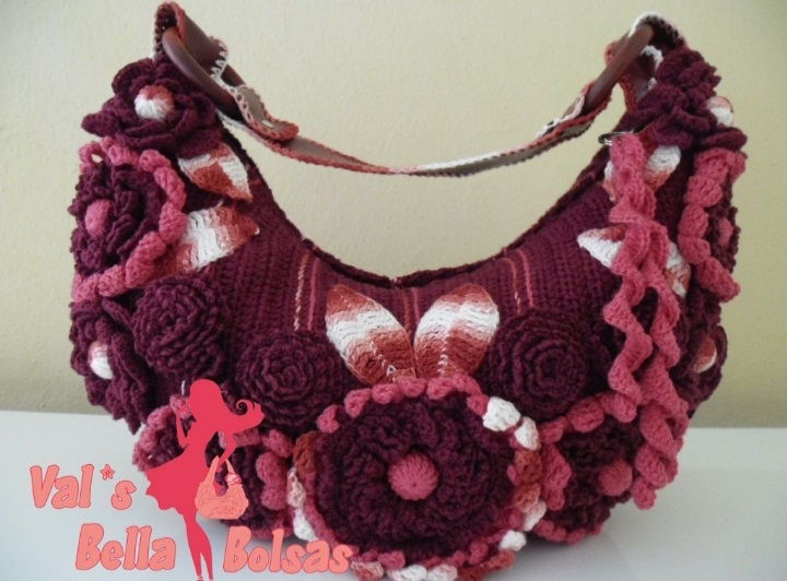 Bolsa Val´s em Crochê