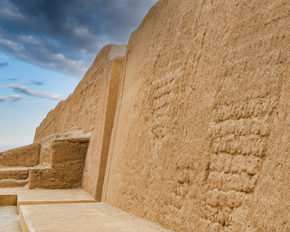 Peru - Arquitetura de la cultura Moche