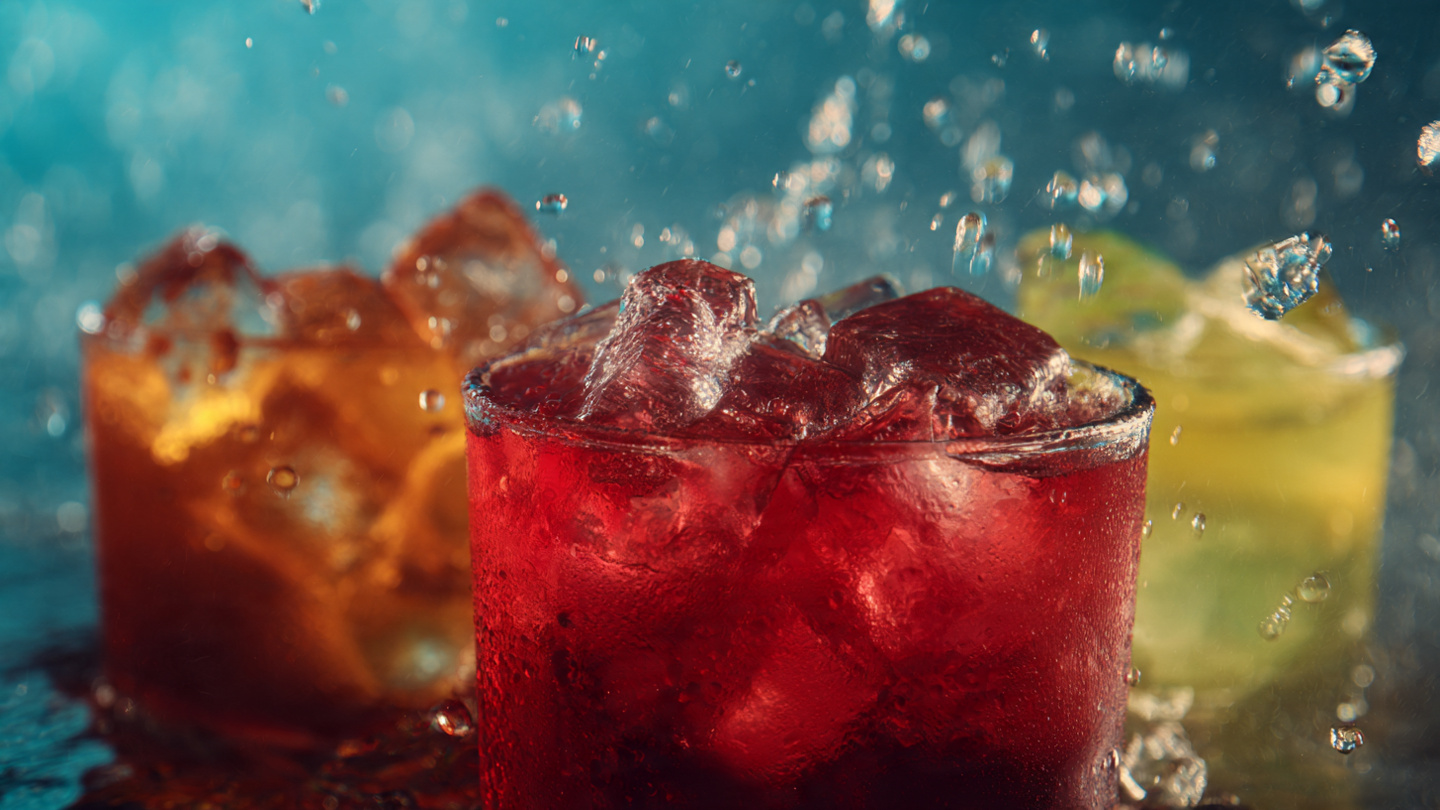 Arranged Food and Objects