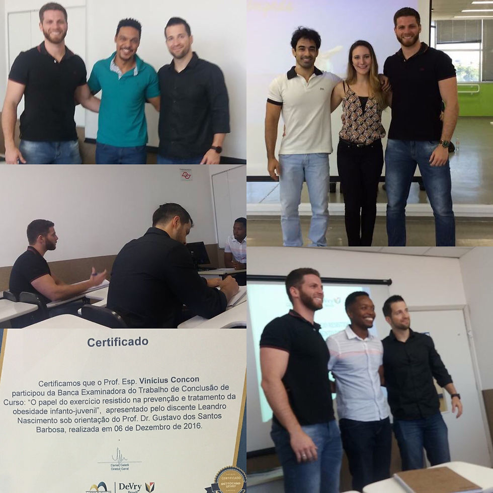 Participação nas bancas de Graduação