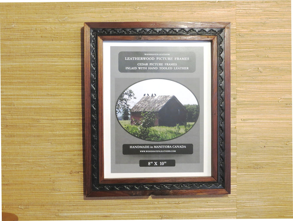 Thumbnail: #5 - 8"x 10"  Leatherwood Picture Frame