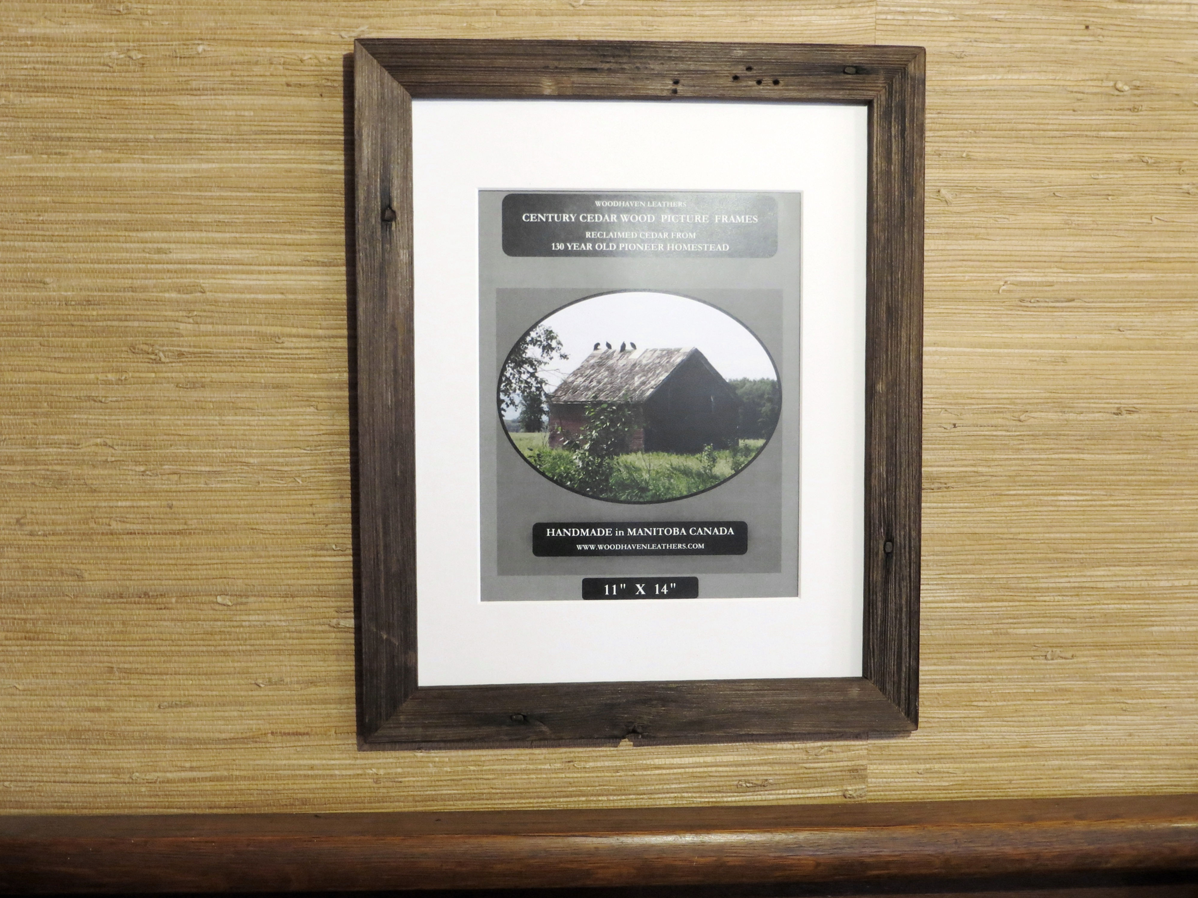 #1 - 11"x 14" Century Cedar Frame